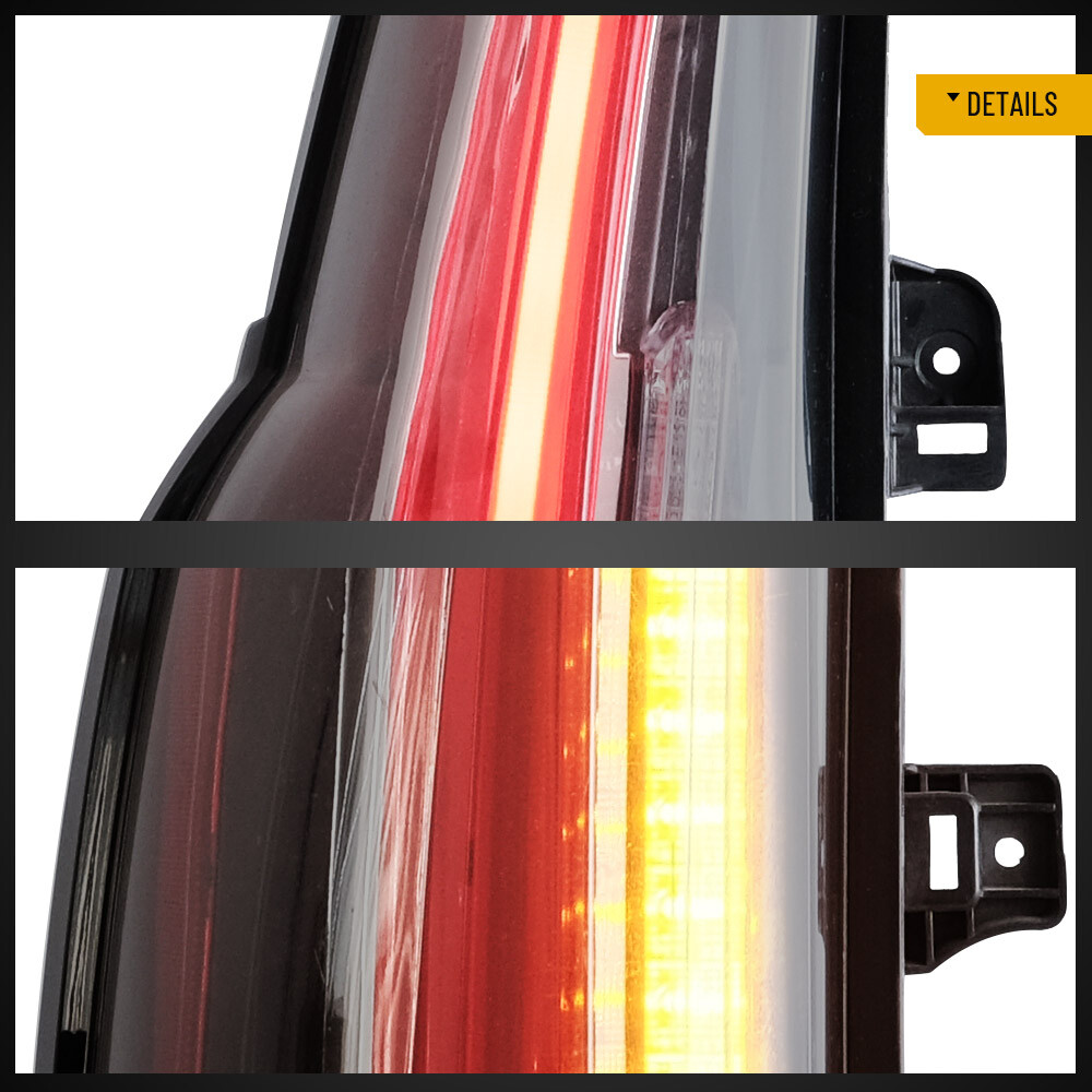 LED Tail Lights For GMC Yukon 2015-2020 Brake Rear Lamps Cadillac Escalade Style