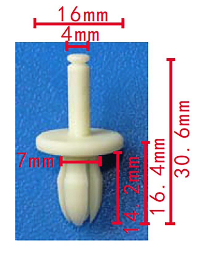 20PCS Fit VW GOLF VI VII Door Trim Push-Type Retainers 5K0837975A,5K0837975