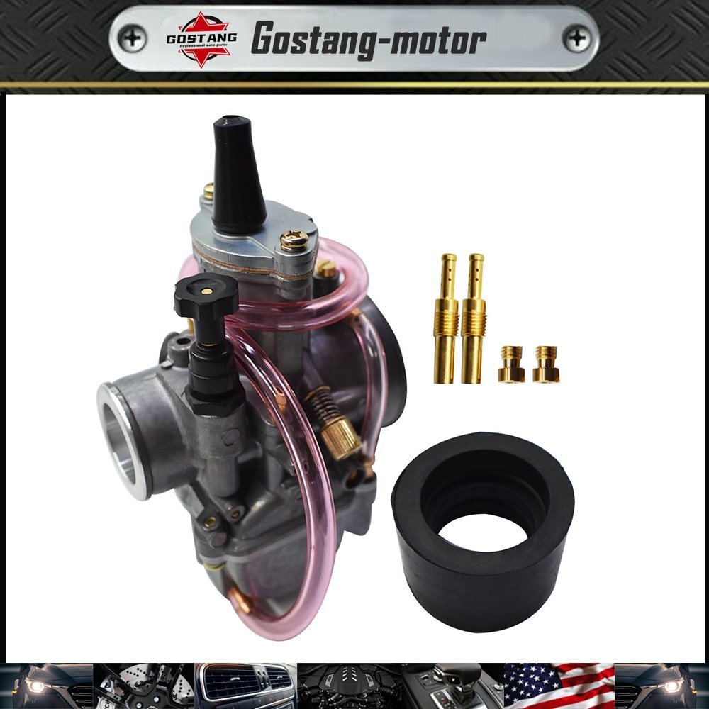 PWK 24mm Cable Choke Carb Carburetor For KOSO OKO Bike Motorcycle ATV Scooter 4T
