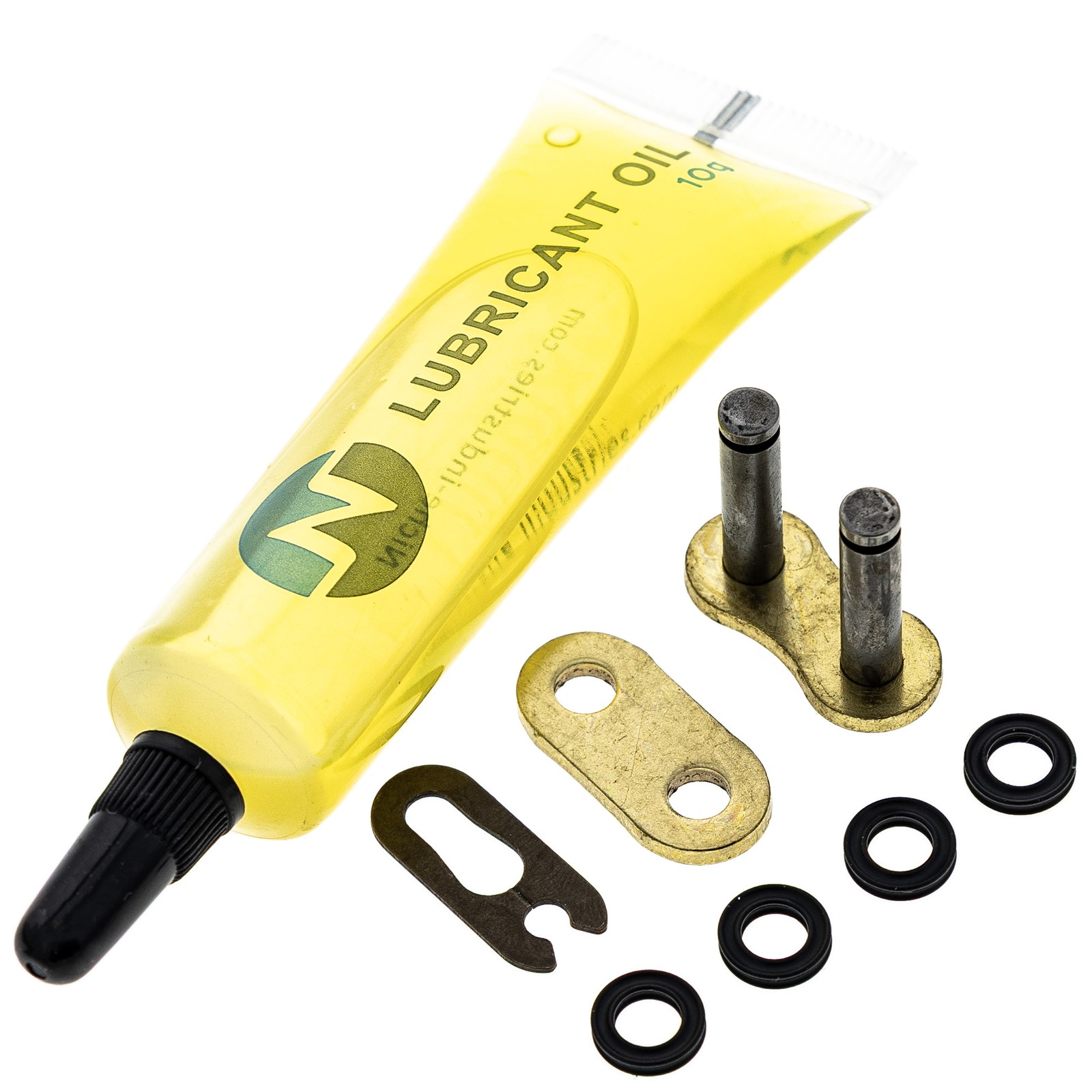 NICHE Gold 428 X-Ring Chain 112 Links With Connecting Master Link Motorcycle