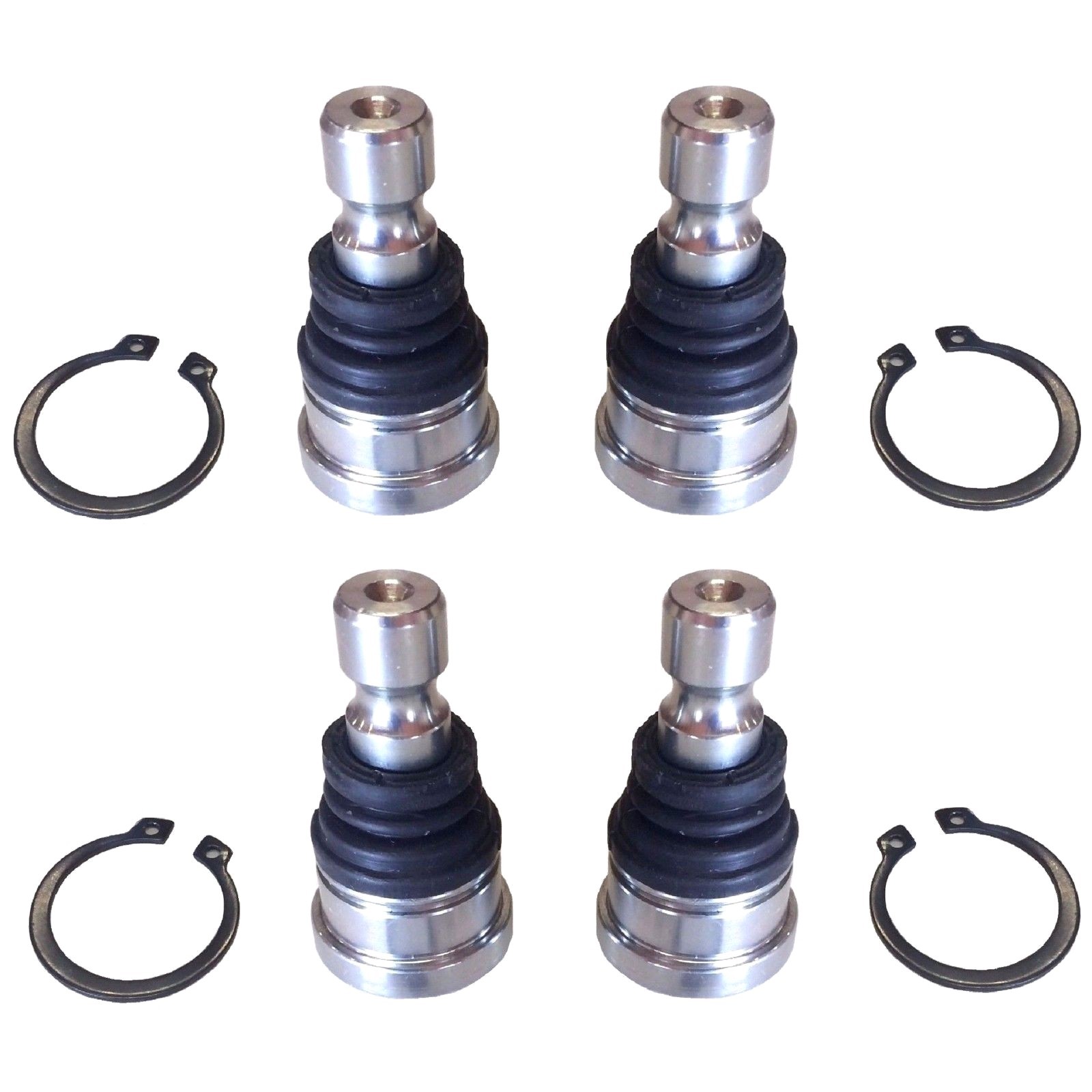 4 Pack OE Style Upper Lower Front Ball Joints for Polaris RZR 570 800 All Models