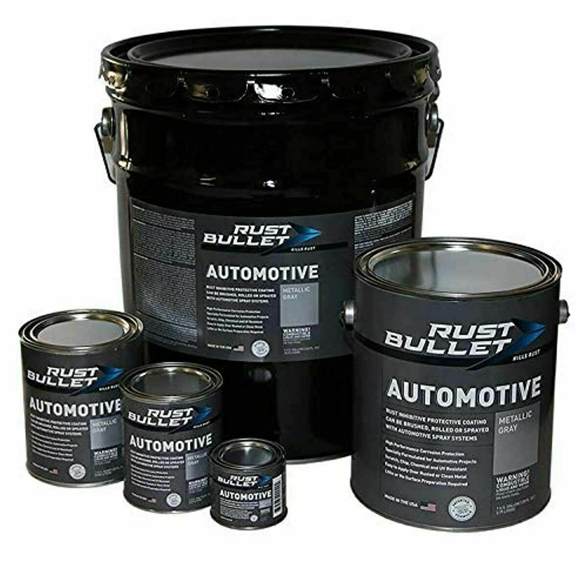 RUST BULLET Automotive Rust Preventive Protective Coating Inhibitor Paint 1 pint
