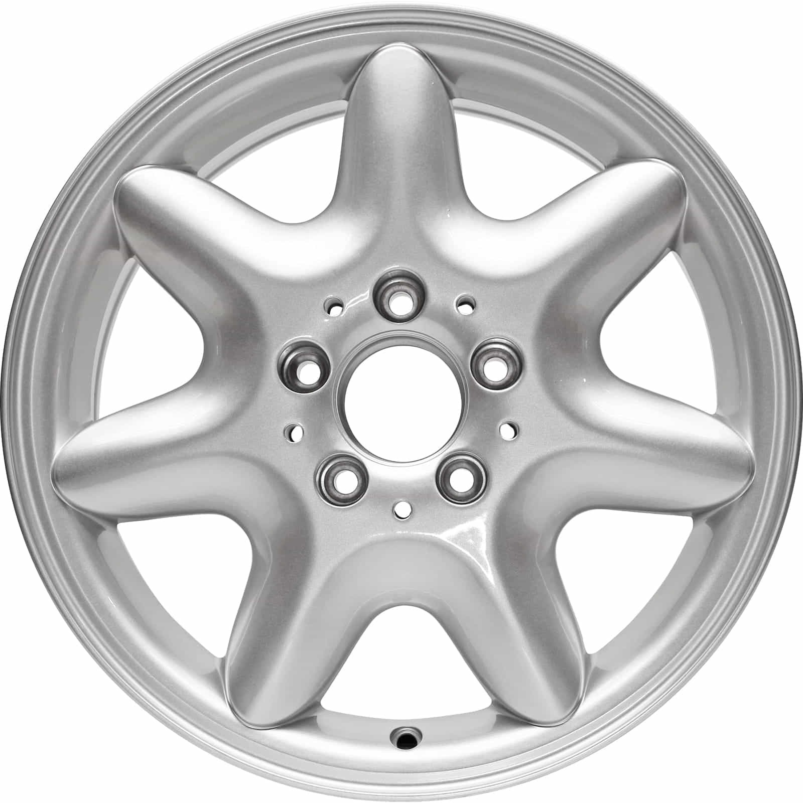 New 16 x 7 Silver Alloy Wheel Rim for 2001-2004 Mercedes Benz C240 C320 65211