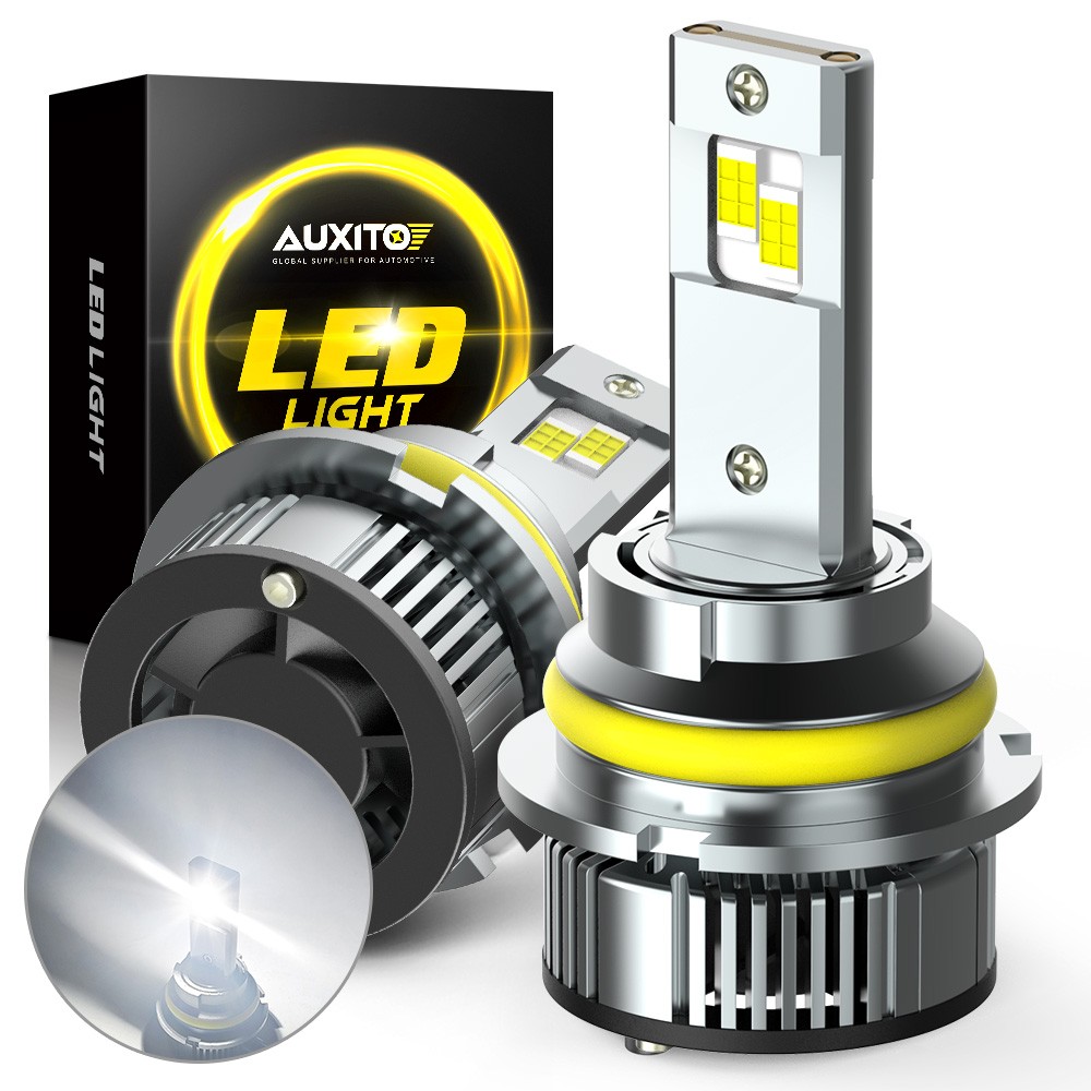 AUXITO 9007 LED Headlight Bulbs High Low Beam 6500K White Super Bright 24000LM