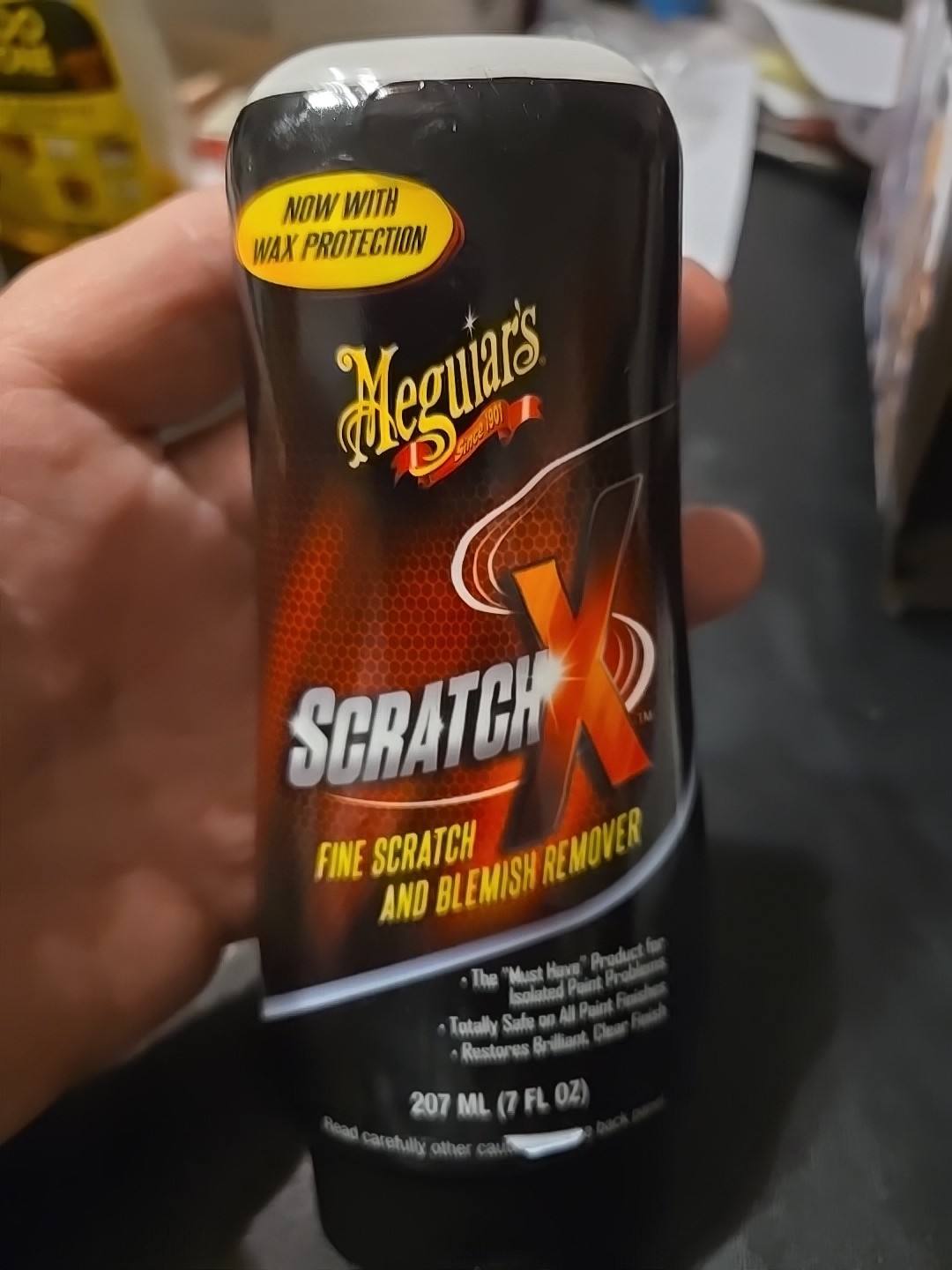 Meguiar’s SCRATCH-X, Fine Scratch and Blemish Remover, 7 Fl. Oz.