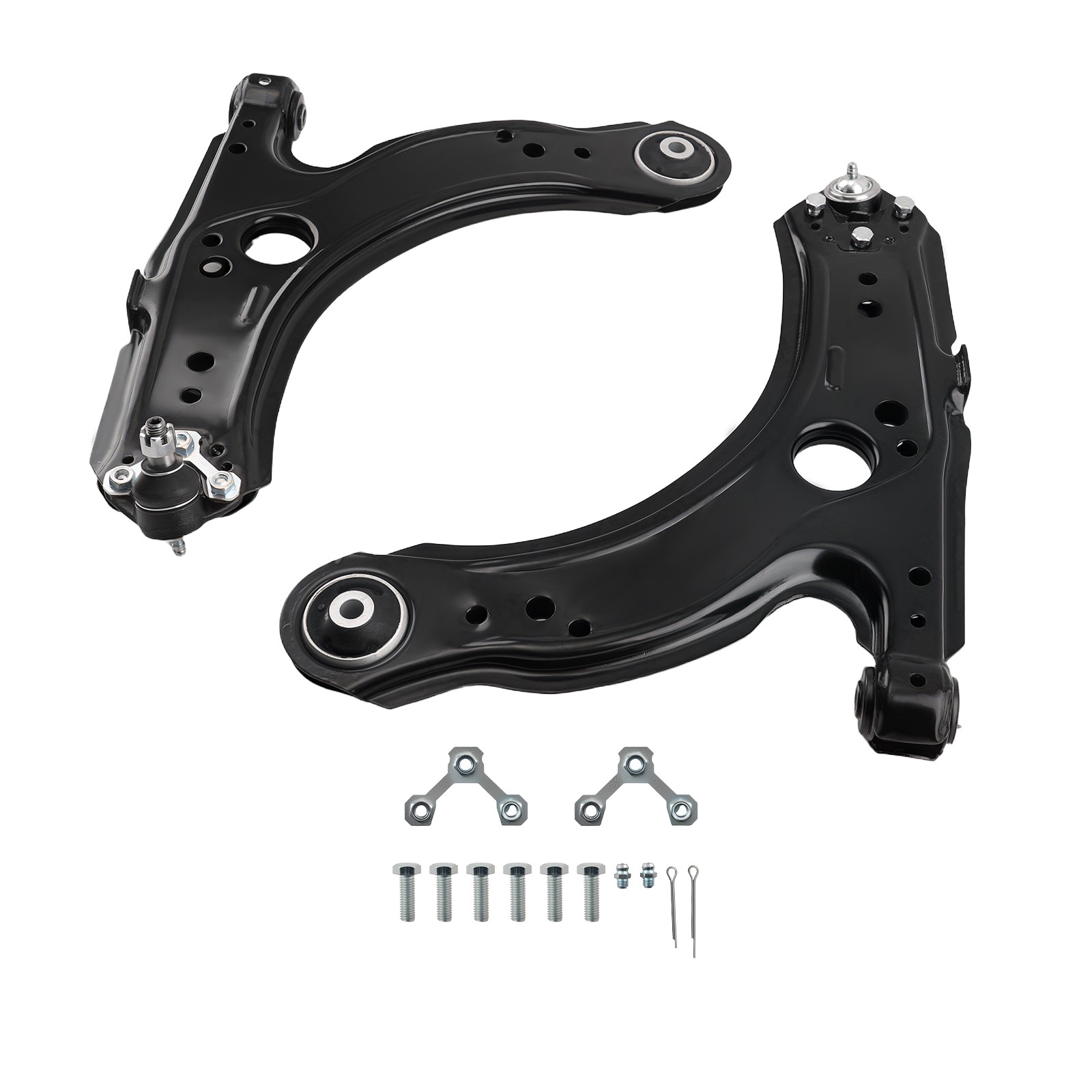 Front Lower Right & Left Control Arm Assembly for VW Beetle Golf Jetta 1998-10