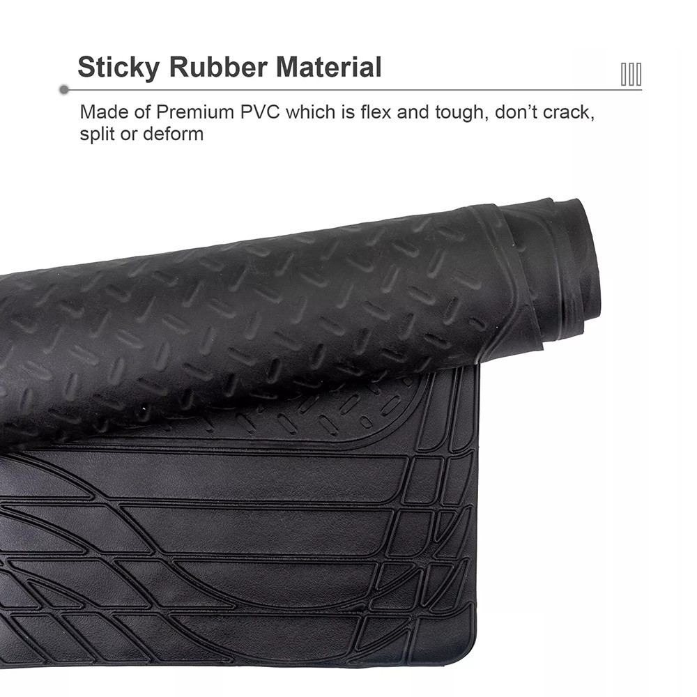 Trimmable Universal Trunk Floor Cargo Mat Cover Liner for auto Car Van Truck SUV