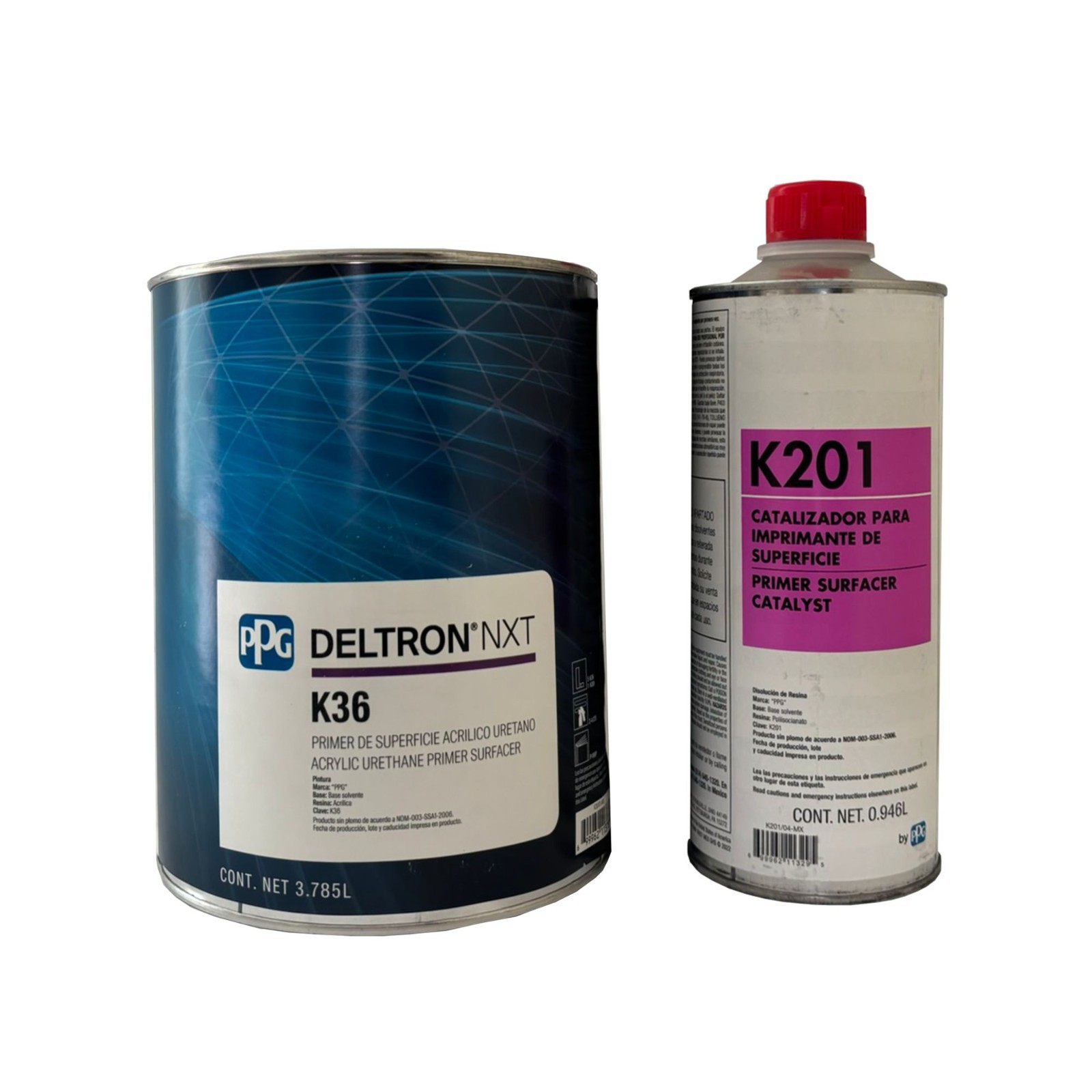 PPG Deltron K36 1 Gallon Primer, K201 1 Quart Catalyst FREE SHIPPING !!!