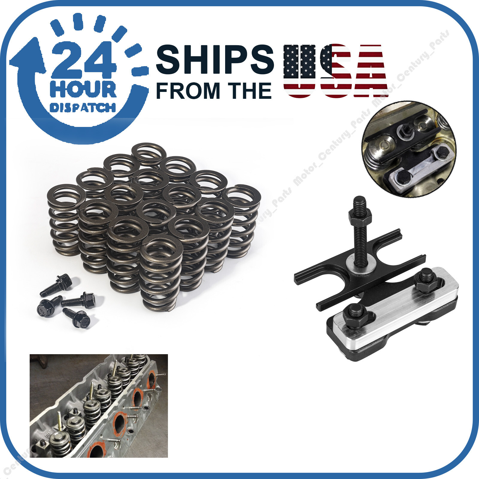 0.625″ LIFT LS VALVE SPRINGS PAC1219-16 For GM LSX LS1 LS2 LS3 4.8 5.3 6.0 6.2L
