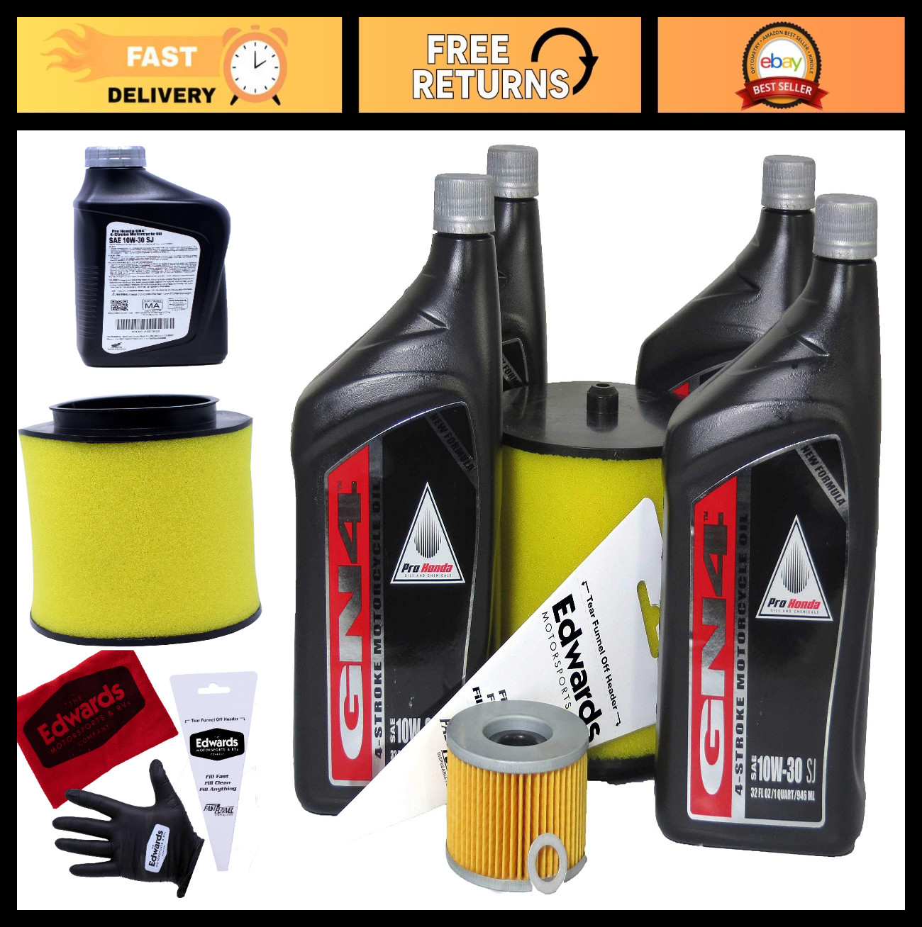 Oil Change Kit for 2014-2024 Honda Pioneer 700 UTV – Complete Maintenance Set
