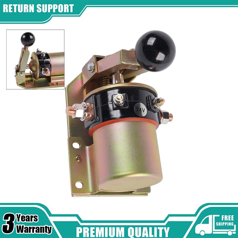 24V Emergency Starter Solenoid 535-0098 for Dumore Fire Pump Engine 1804A