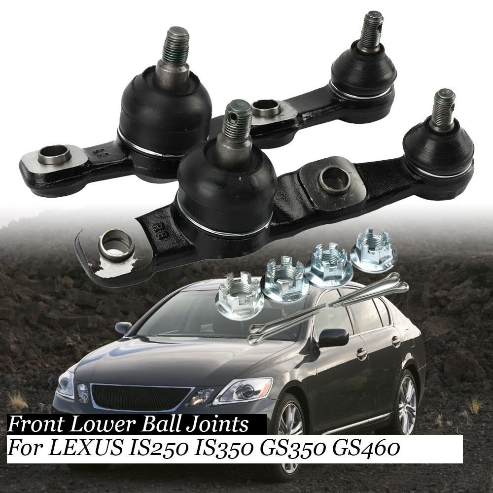 Front Lower Ball Joints For LEXUS IS250 IS350 GS350 GS460 GS450H 2.5L 2006-2015