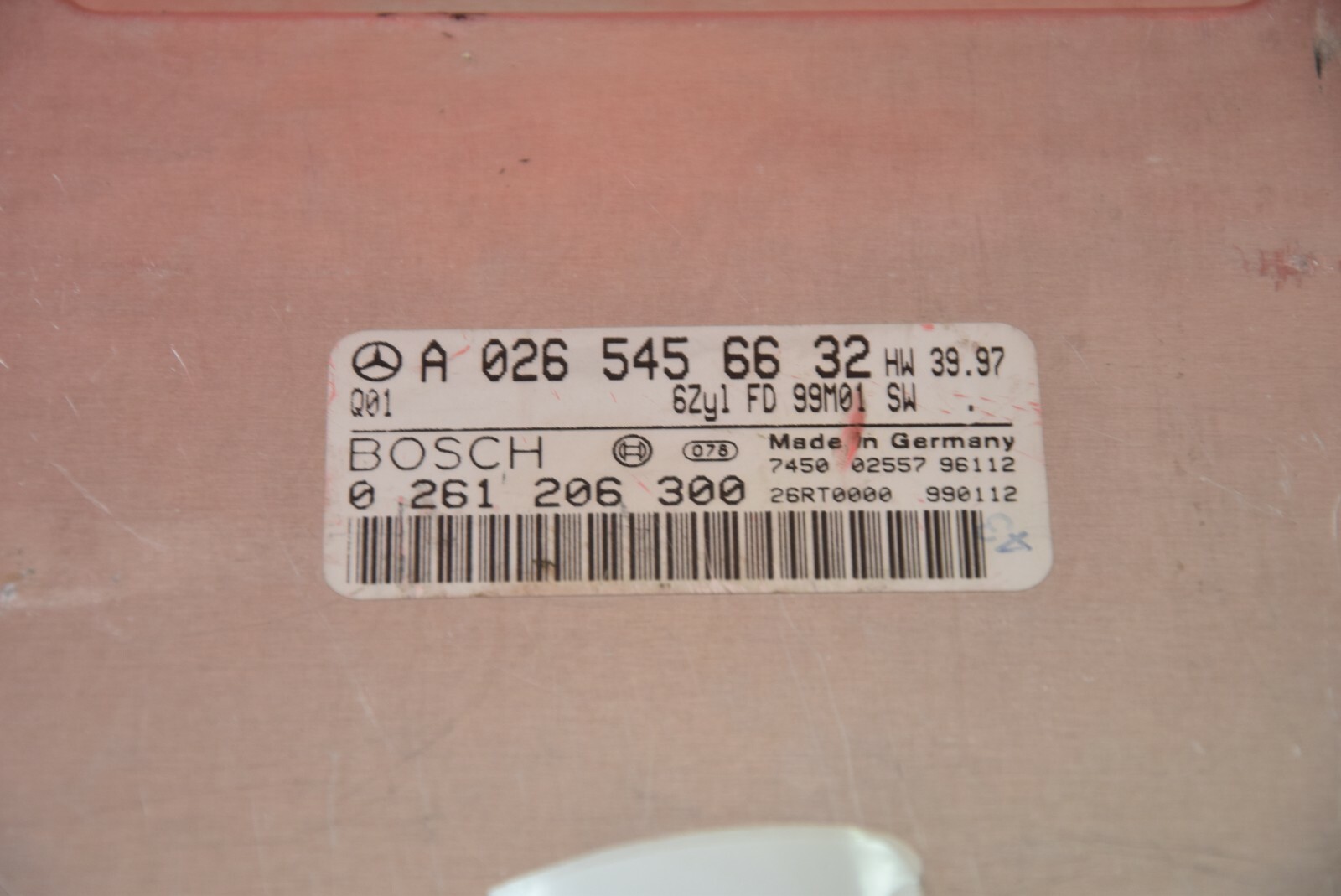 B29 01-05 MERCEDES CLK320 C320 C240 ML320 ENGINE COMPUTER ECU 0265456632 OEM