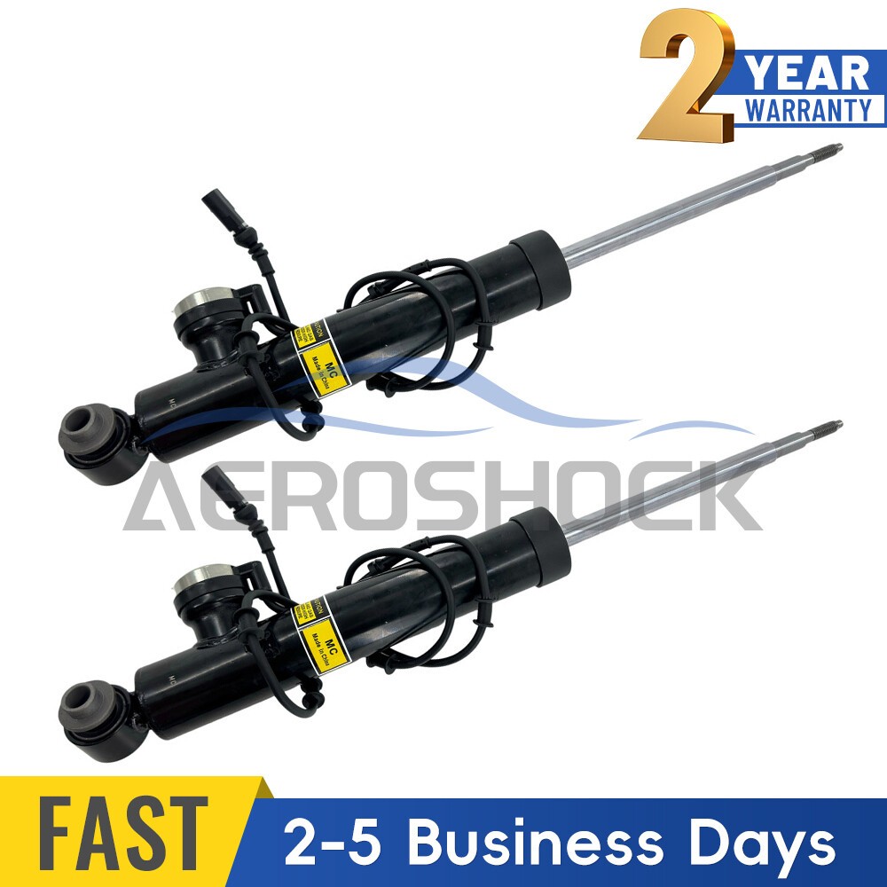 Pair Rear Shock Absorbers w/Electric Fit Hyundai Equus Genesis 07-14 553113M500