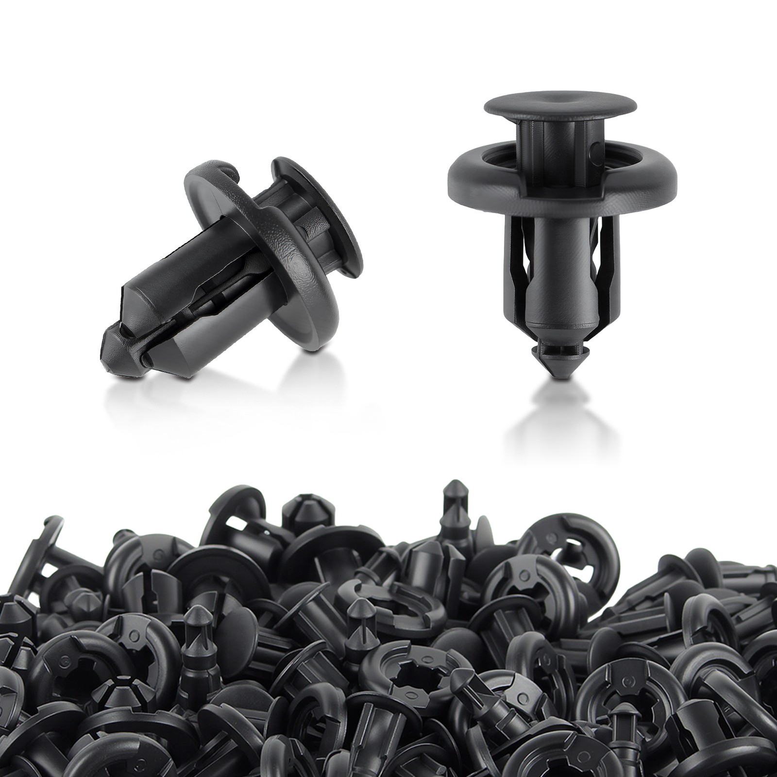 50pcs Trunk Screw Rivets Set Car Bumper Fender For Auto Plastic Fastener Clips