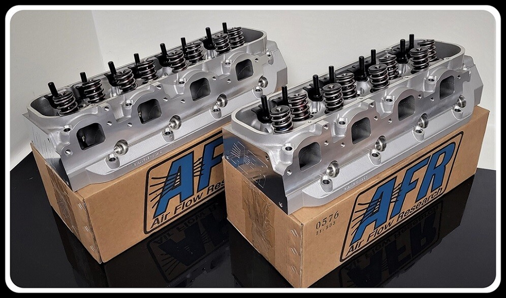 BBC CHEVY 496-572 AFR ENFORCER 335cc ALUMINUM HEADS ASSEMBLED 274-BBC-ENFORCER