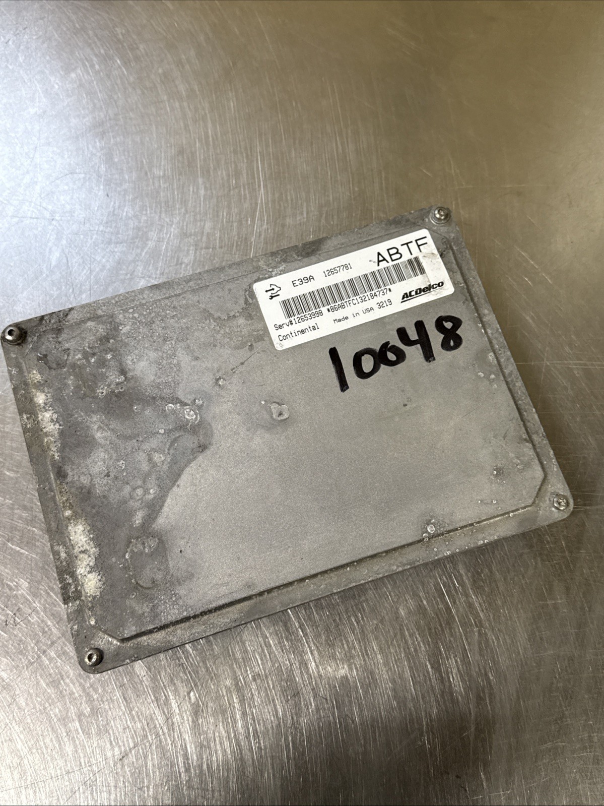 2013-2016 Malibu Equinox Terrain 2.4 ecu ecm engine computer Module 12657781
