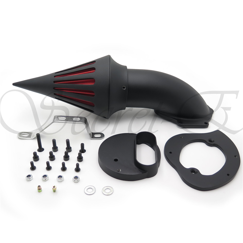 Spike Air Cleaner Kits For Yamaha V-Star 1100 Dragstar Xvs1100 1999-2012 Black