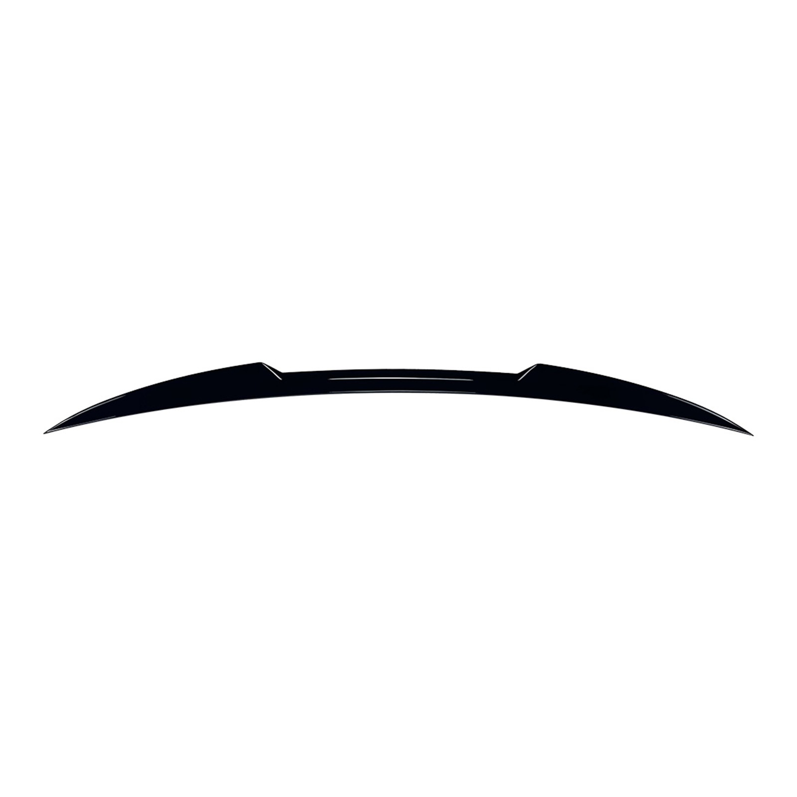 Gloss Black Rear Trunk Spoiler Middle Roof Lip For BMW 5 Series G31 2018-2023 19