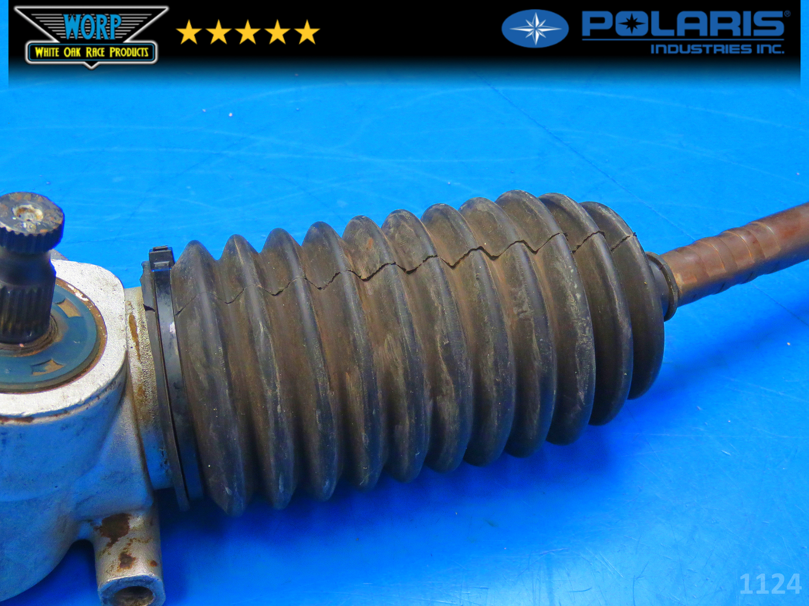 GENUINE OEM 2008 POLARIS RZR 800 STEERING RACK + INNER OUTER TIE RODS 1823497