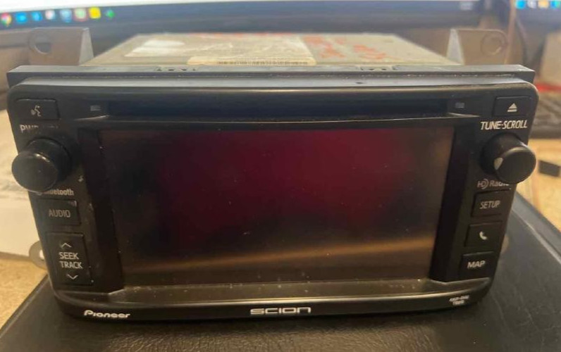 2013-2016 Scion tC Radio Reciever Display Screen Module Assembly Used