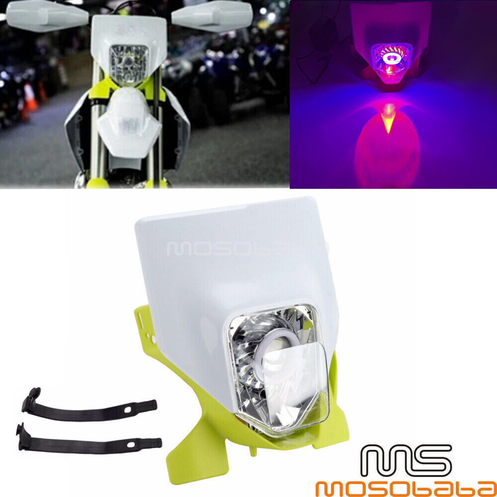 Off Road Motorcycle LED Headlight DRL Kit For FX FC 250 350 450 TE FE 125-501 TX