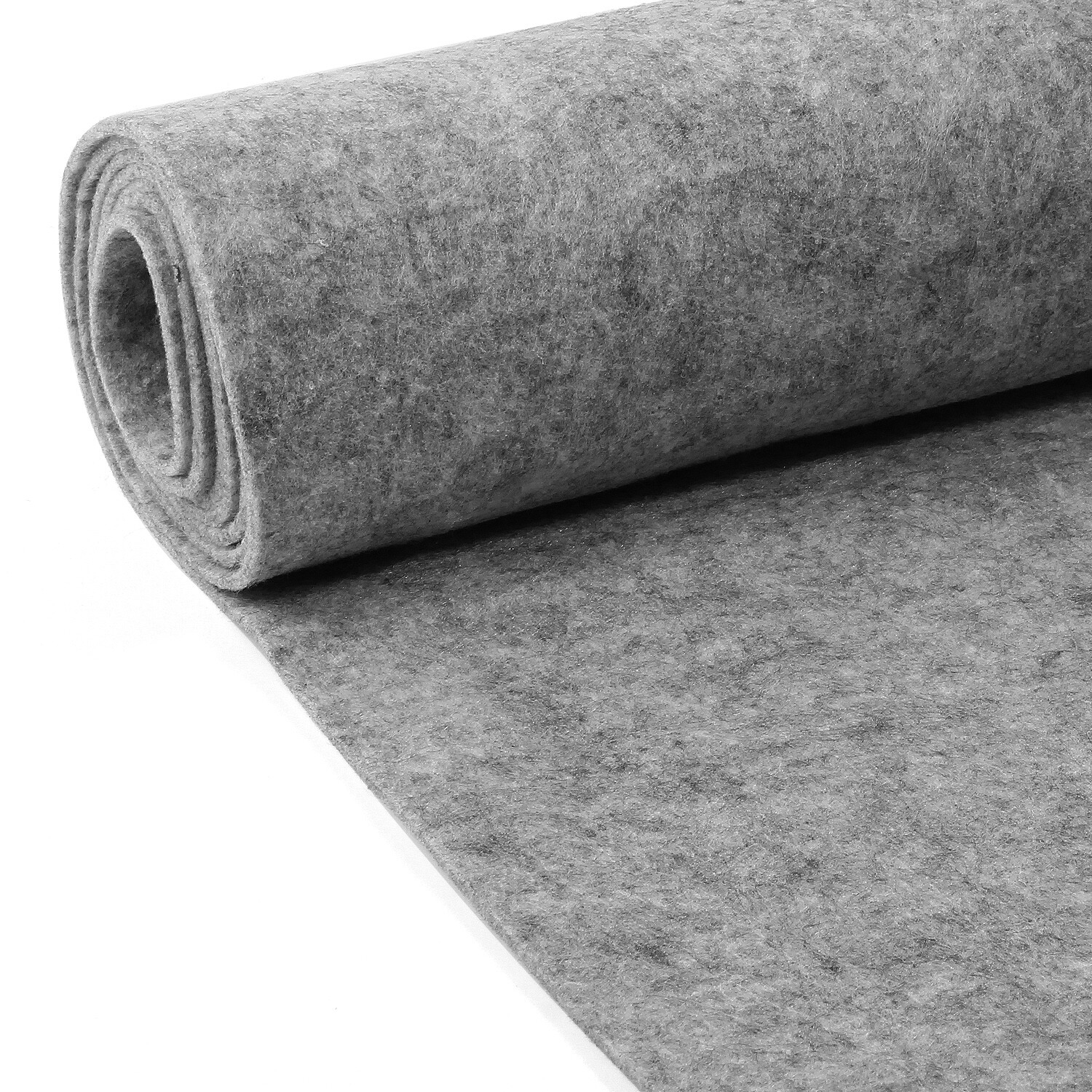 70.8″×39″ Mid Grey Carpet Resists Stains Nonwoven Liner upholstery Fabric 19Sqft