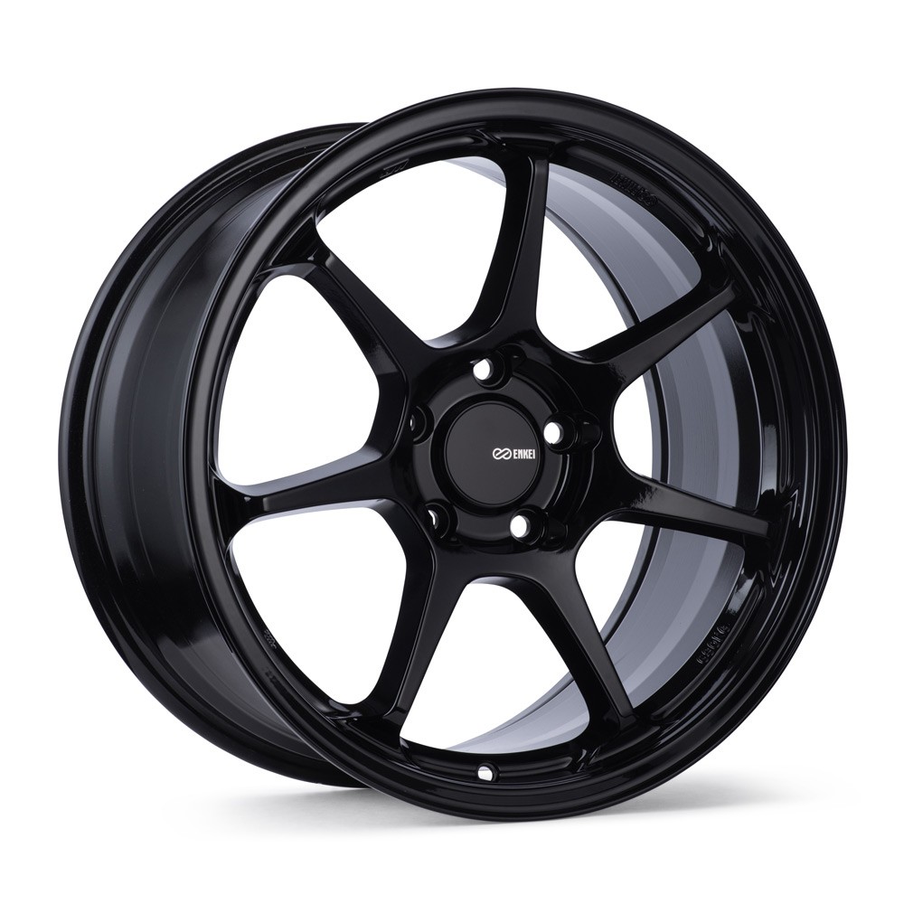 1 New 18×8.5 Enkei TS-7 Gloss Black 5×120 ET38 wheel/rim