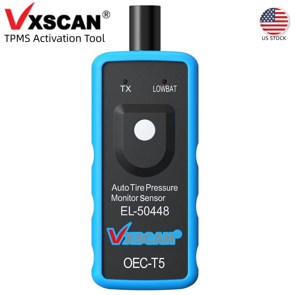 VXSCAN EL50448 TPMS Relearn Reset Tool Auto Tire Pressure Monitor for GM Vehicle