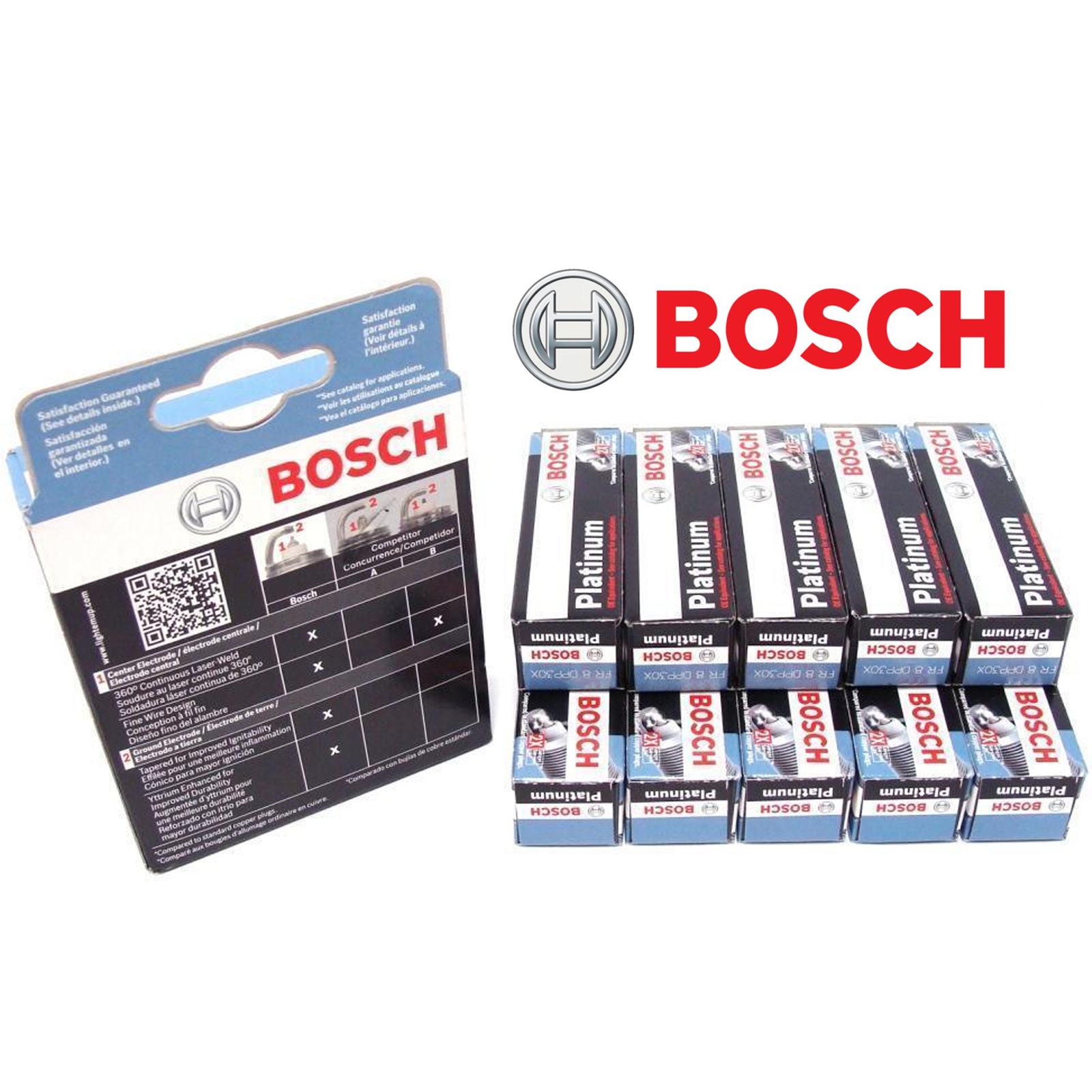 10 OE Germany Platinum Spark Plug For 2003 2005 FORD E-350 CLUB WAGON V10-6.8L