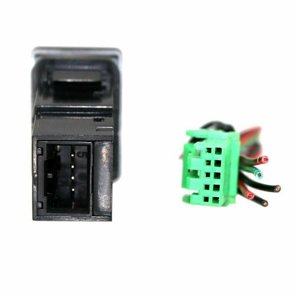 Fog Push Button Switch w/ Amber LED Background Indicator Lights OEM For Toyota