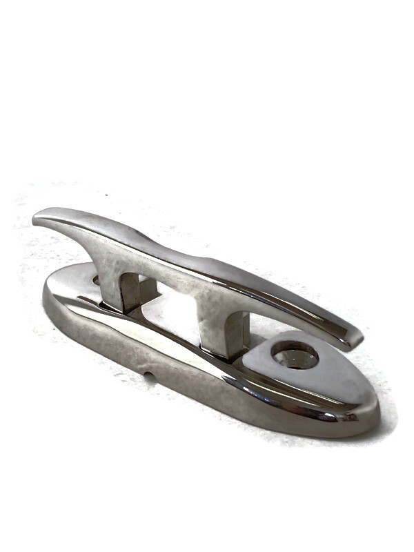 Sport Master Flush Mount Flip Up Folding 4.75″ Boat Cleat Marine Stainless Steel