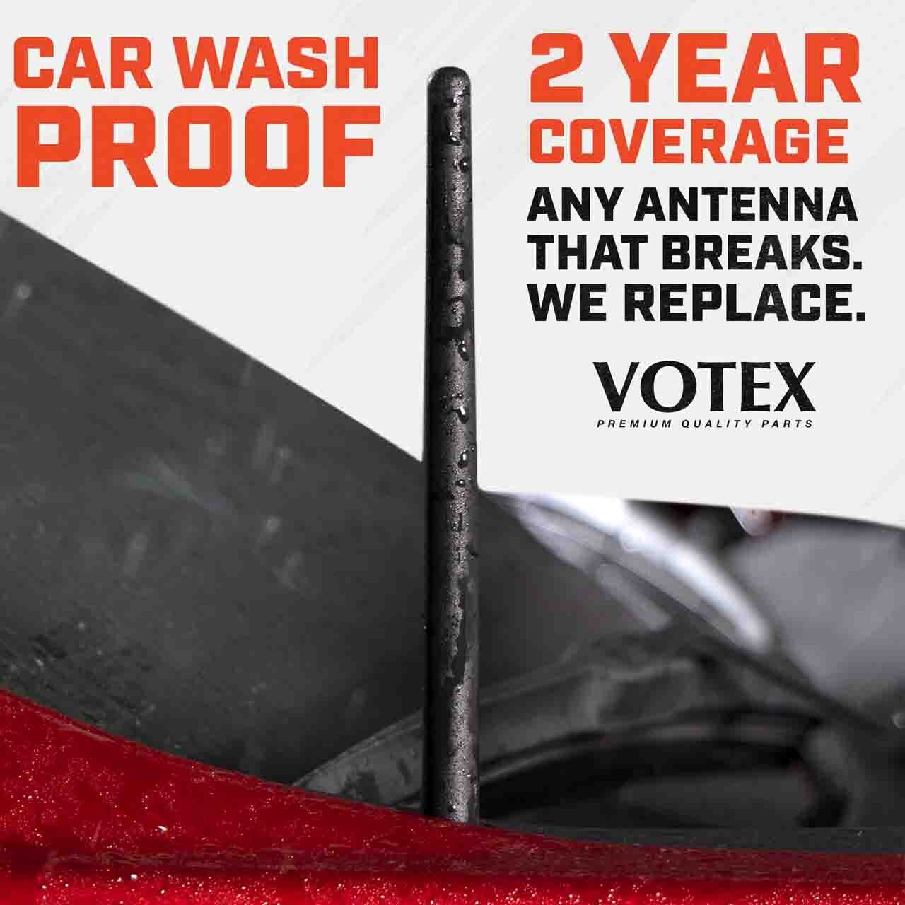 **THE ORIGINAL** 6 3/4″ SHORT ANTENNA MAST – FITS: 2000-2020 Toyota Tundra