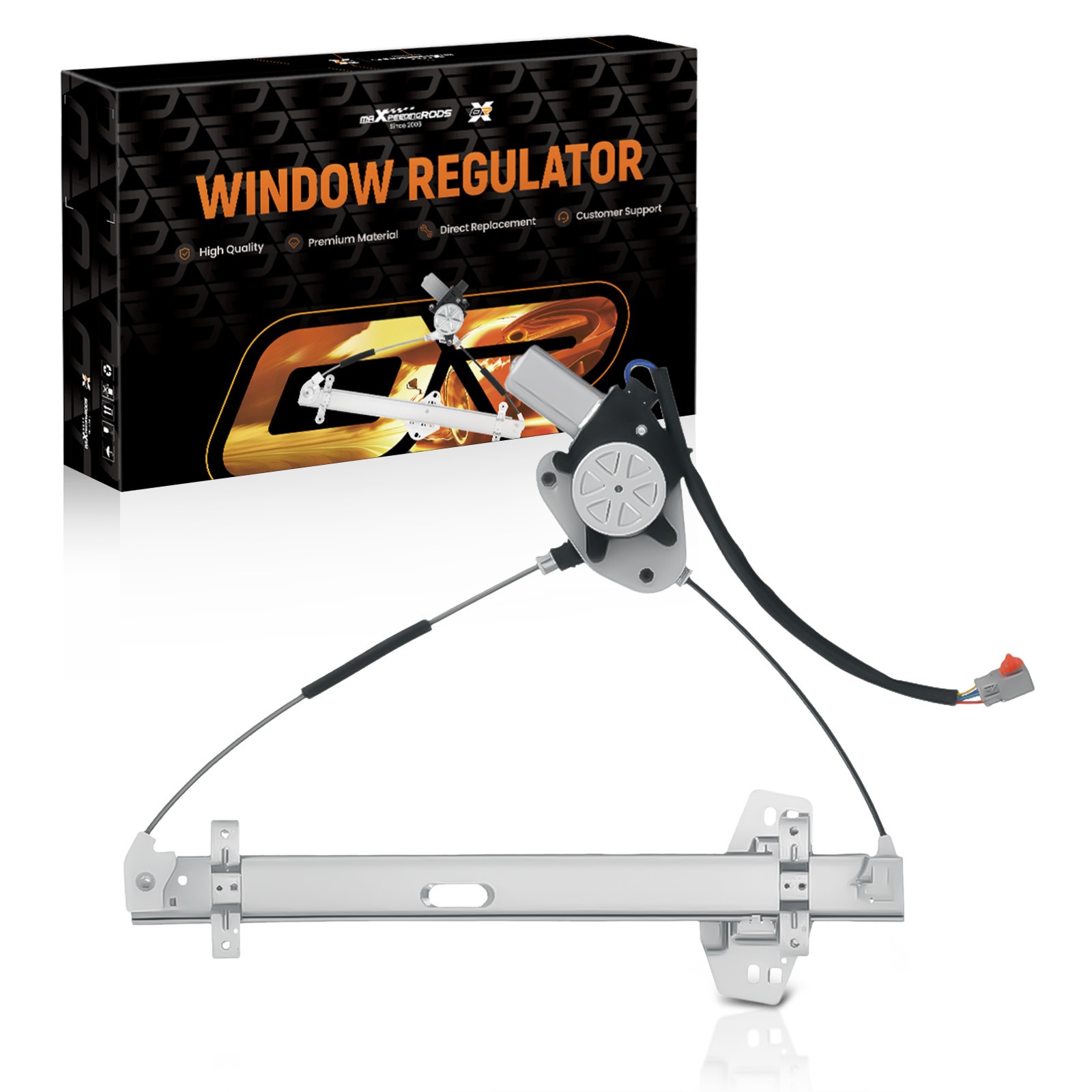Front Left Power Window Regulator w/ Motor 748-131 For 2003-2011 Honda Element