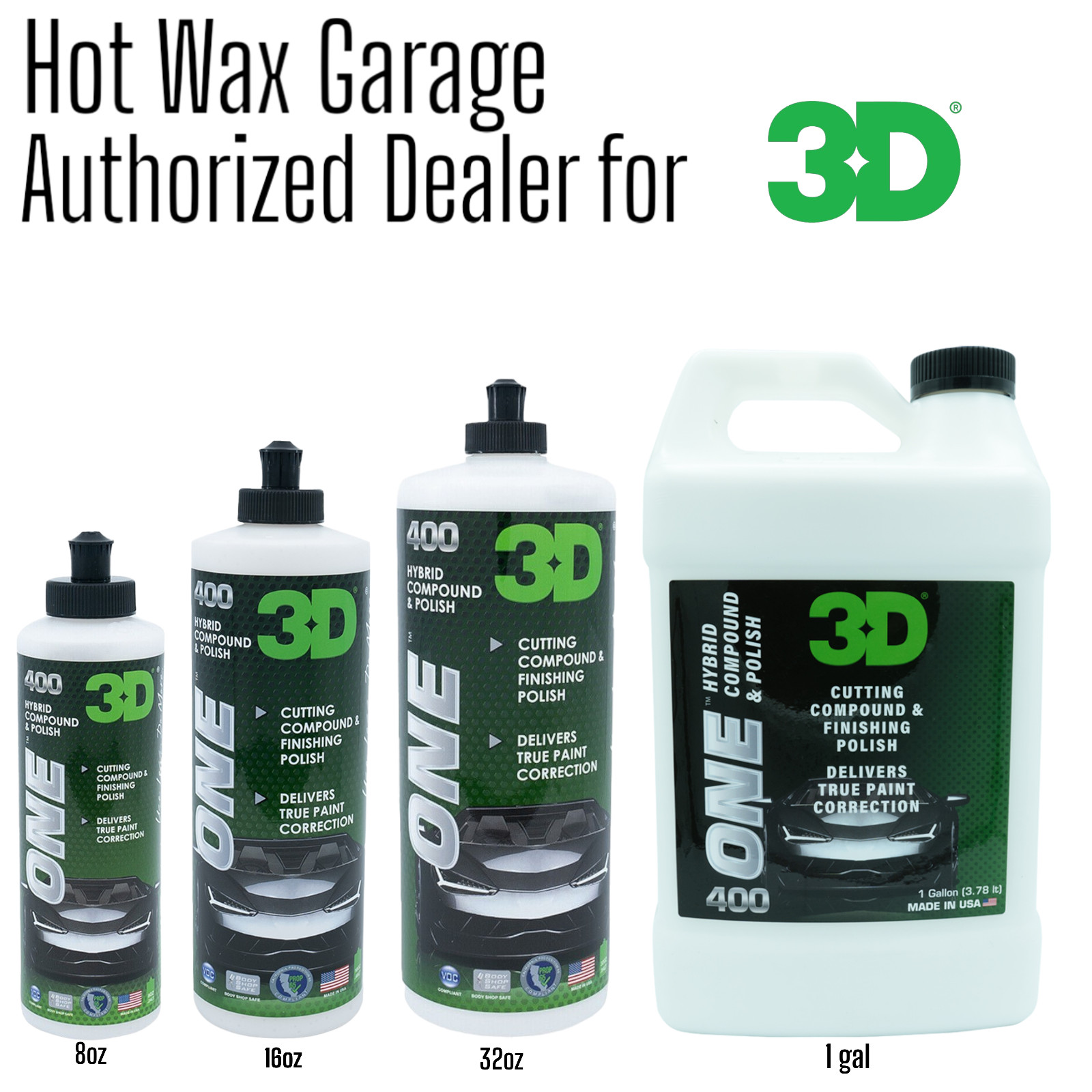 3D Hybrid Compound & Polish One Step