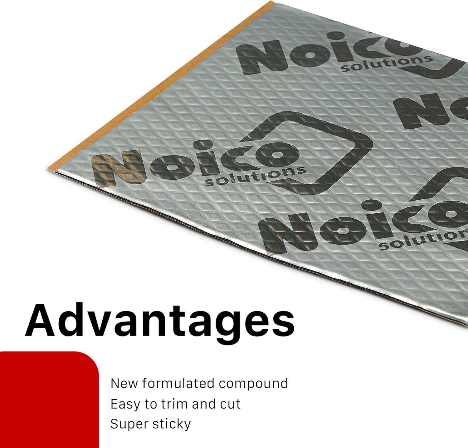 Noico 80 mil 18 sqft car Sound deadening mat, Butyl Automotive Sound Deadener…