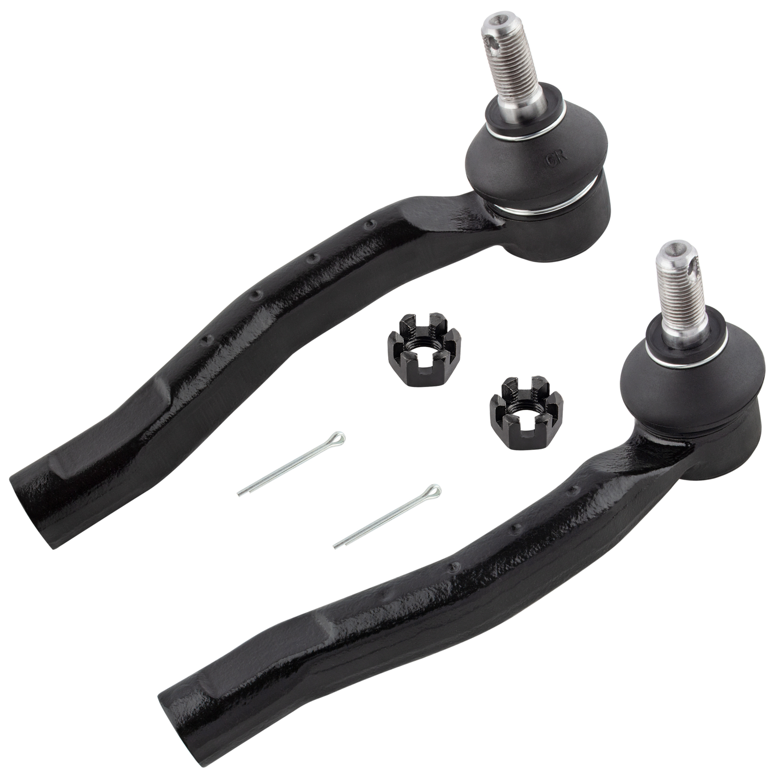 2x Front Left&Right Outer Tie Rods for 2006 2007-2014 Toyota Yaris Prius C