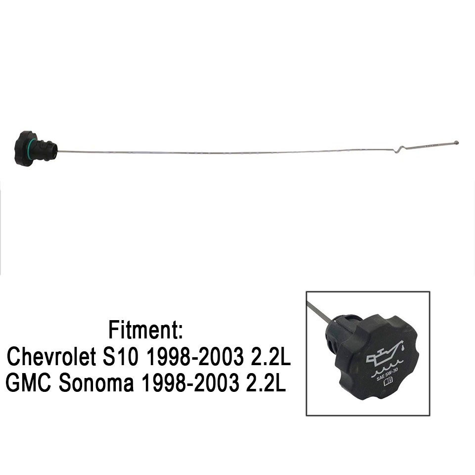 For Chevrolet GMC 2.2L 1998-2003 12573748 Dipstick Oil Level Indicator