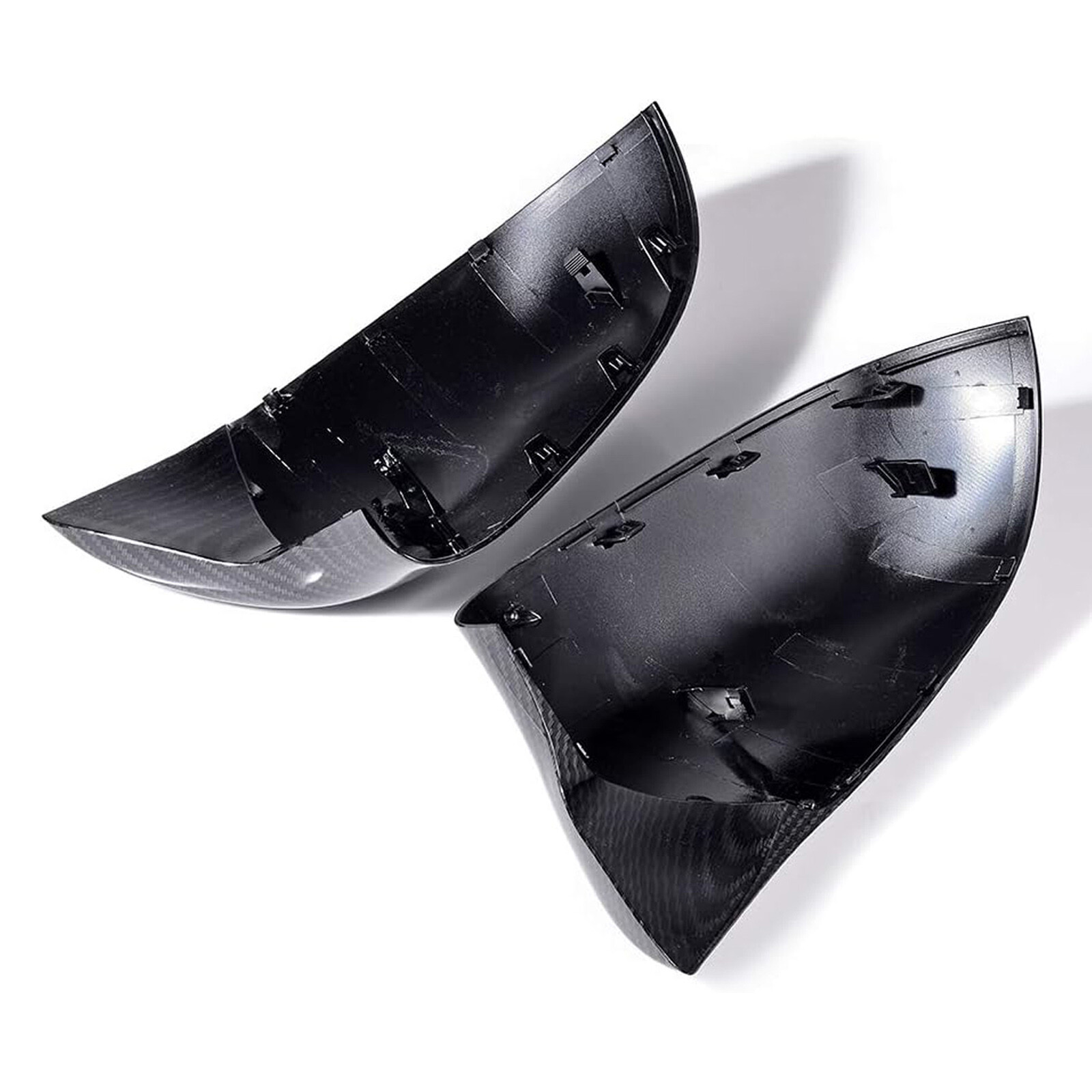 M Look Gloss Black Side Mirror Cover Caps For BMW X5 F15 X4 F26 X3 F25 2014-2018