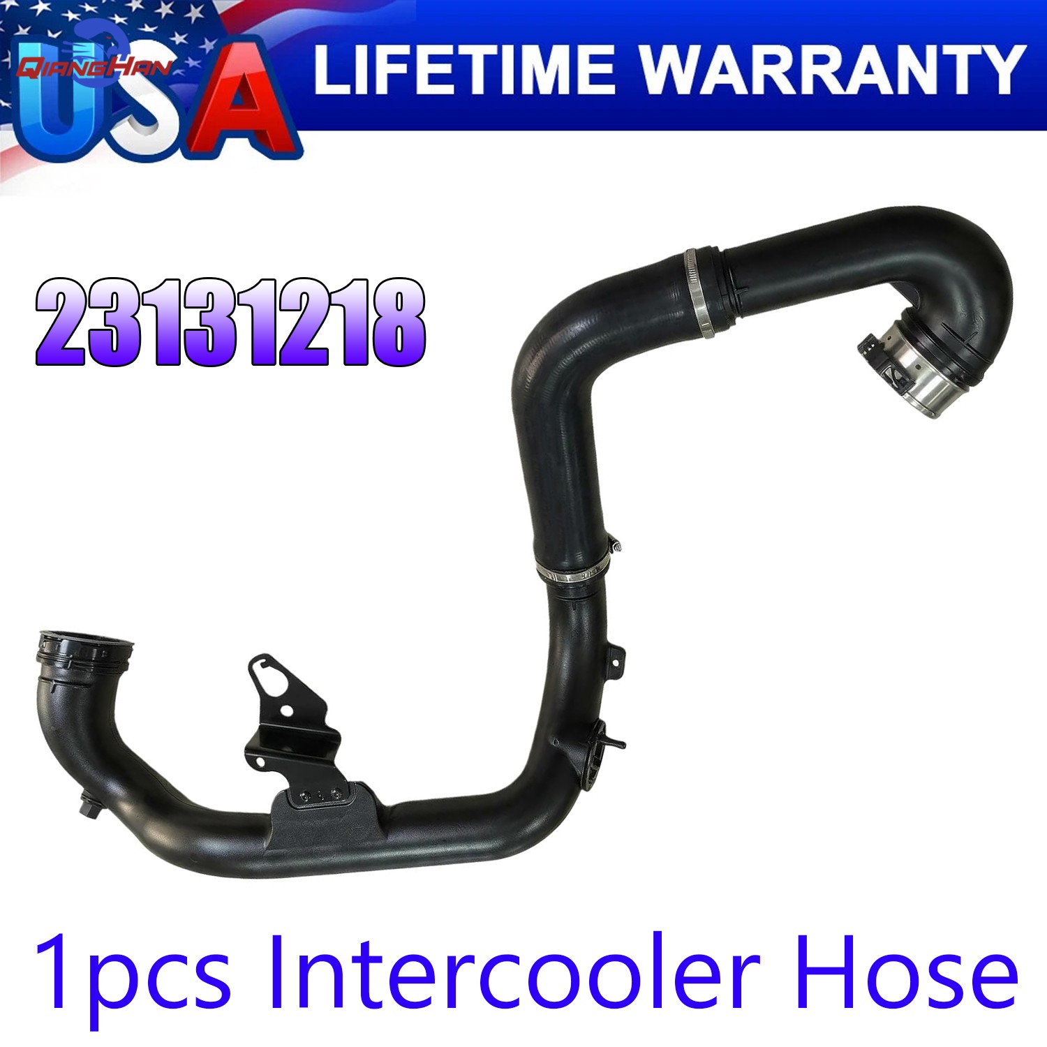 23131218 for Buick Regal Chevrolet Malibu 2.0L L4 Turbo Intercooler Outlet Hose.