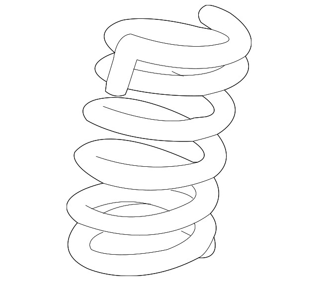 Genuine GM Coil Spring 96483023