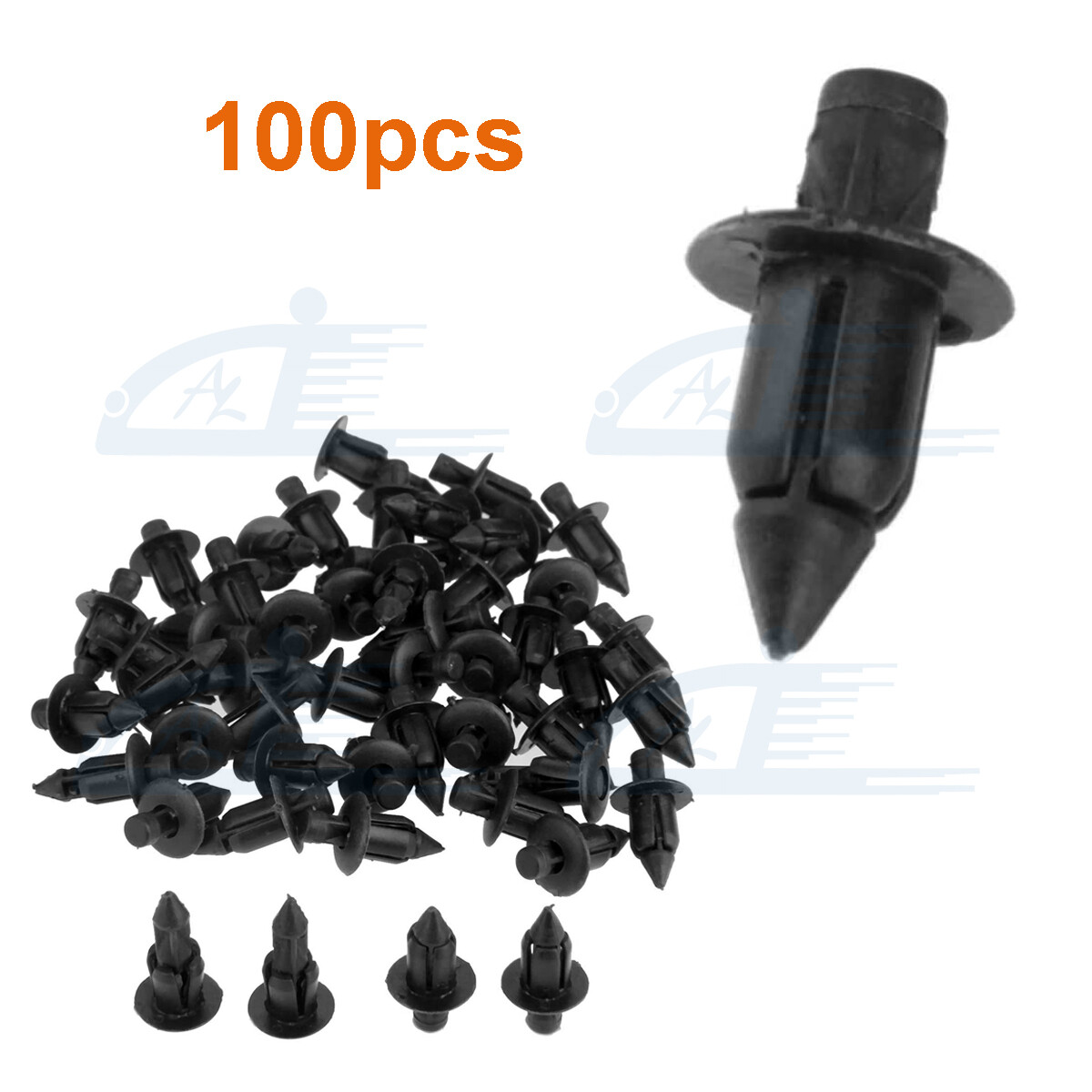 100x ATV Fairing Fender Clip Rivet For Suzuki Bandit 1200 1250S 400 600 Hayabusa