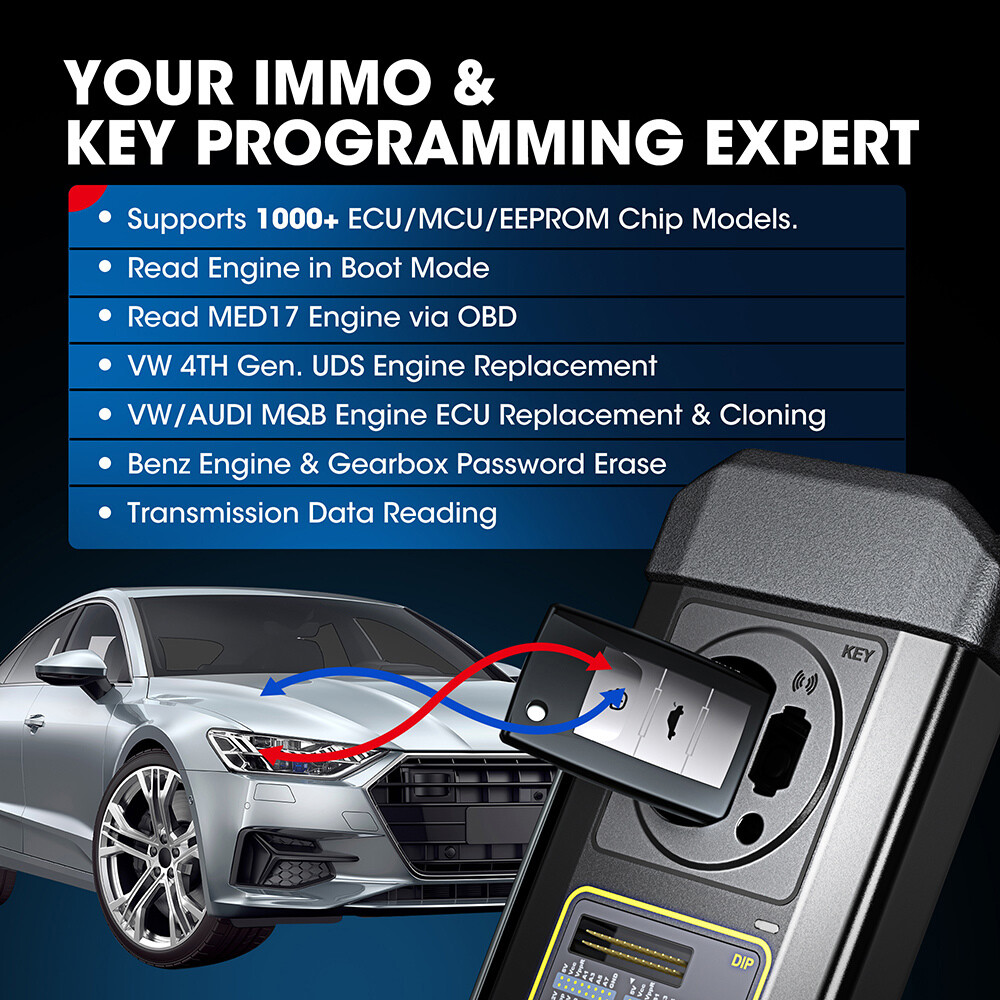 Launch X-Prog 3 Advanced Immobilizer & Key Programmer Work with X431 V+ PRO3S+