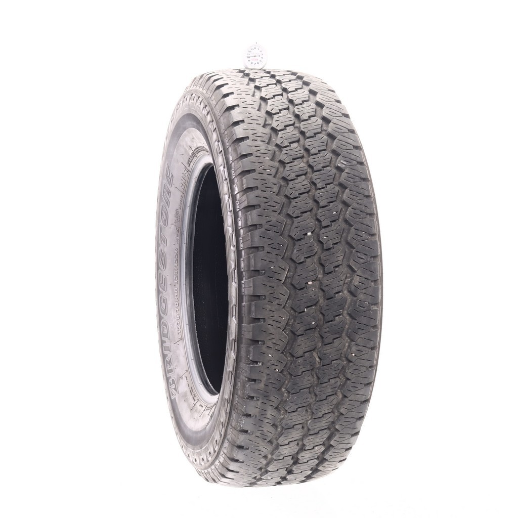 Set of (4) Used LT 275/70R18 Bridgestone Dueler A/T RH-S 125/122R – 10-11.5/32