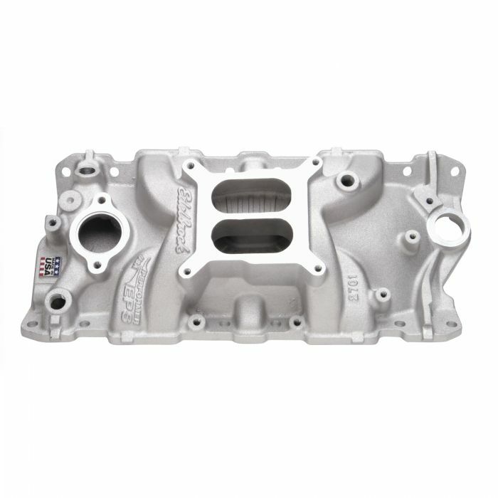Edelbrock 2701 Small Block Chevy Performer EPS Dual Plane Intake Manifold