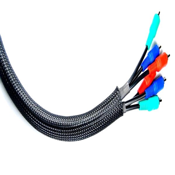 3/16″ 100ft. Expandable Braided conduit Wire Cable Weave Sleeve hose cover tube