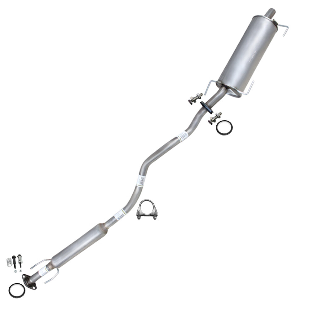 Stainless Steel Resonator Muffler Exhaust System fit: 2007-2011 Versa Hatch 1.8L