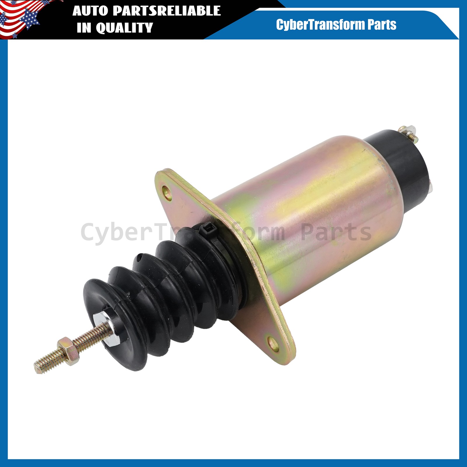 NEW For Woodward 2003 12S7U1B2A SA-4752-12 12V 3-Terminal Fuel Shutdown Solenoid
