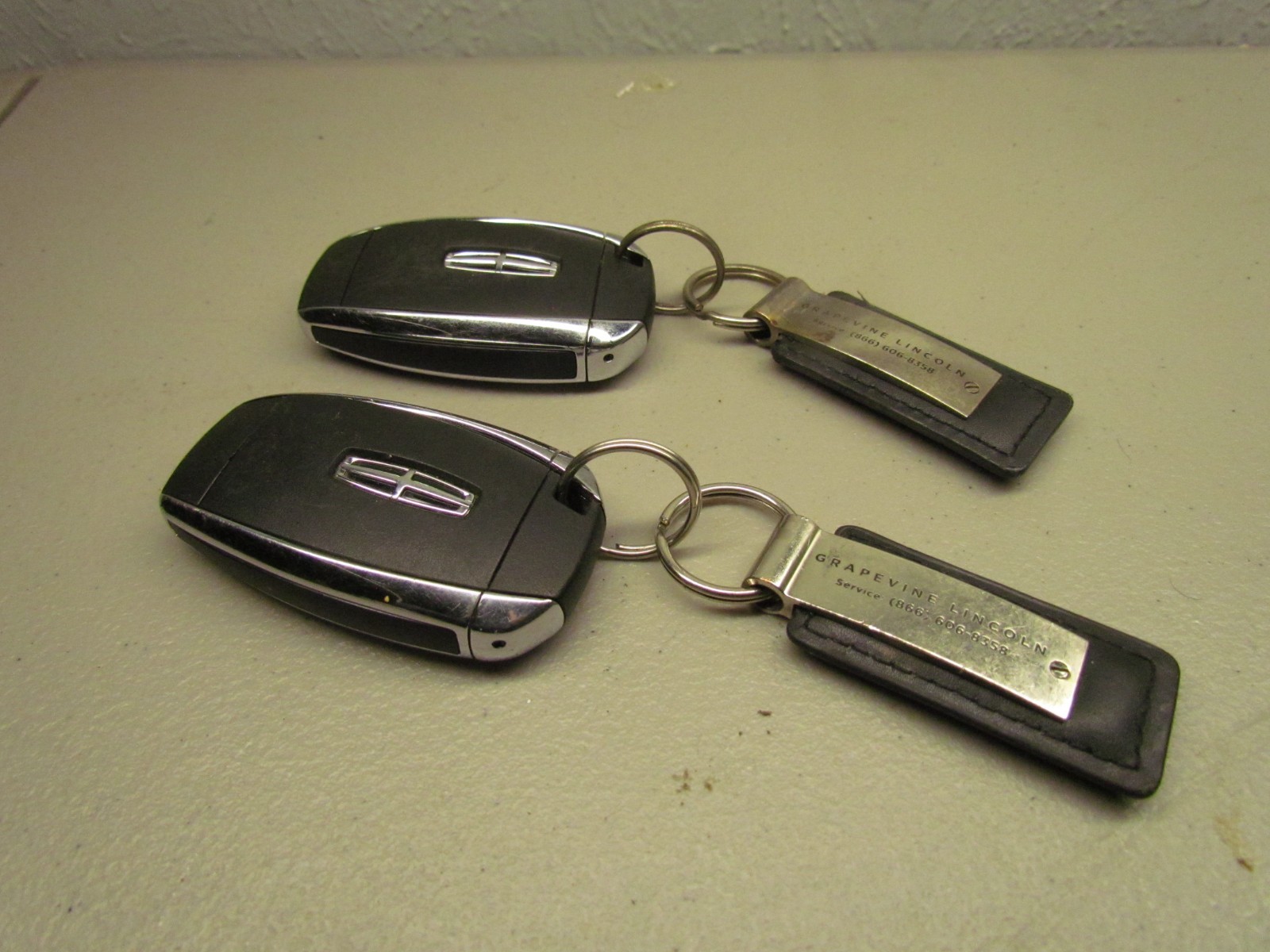 2 Pack OEM Lincoln Smart Key Fob Keyless Entry Remote M3N-A2C94078000 Good USED