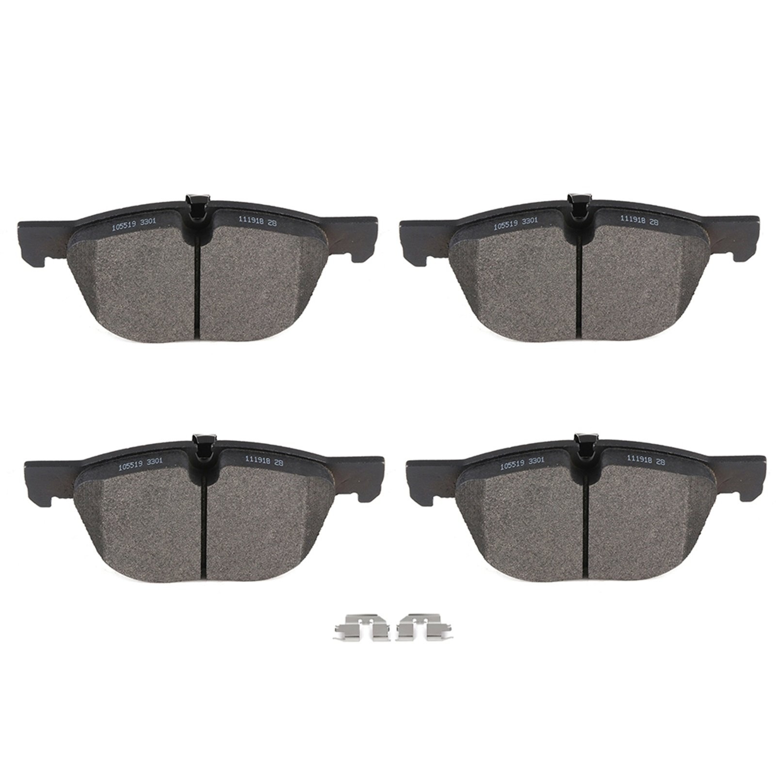 Front Metallic Brake Pads For 2007 2008 2009 2010-2018 BMW X5 2008-2019 BMW X6